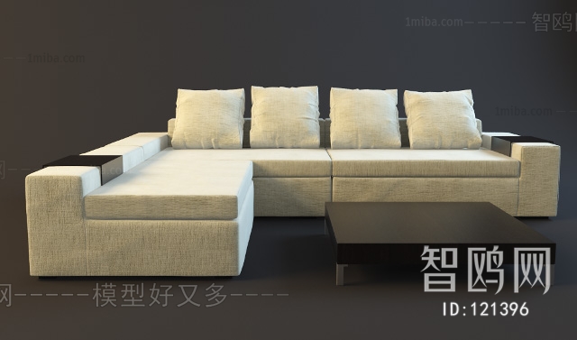 Modern Multi Person Sofa