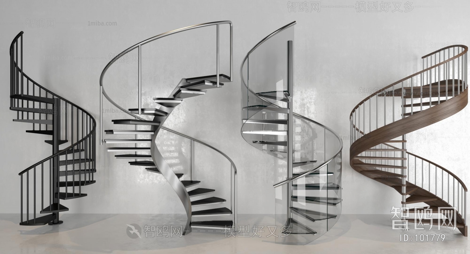 Modern Stair Balustrade/elevator