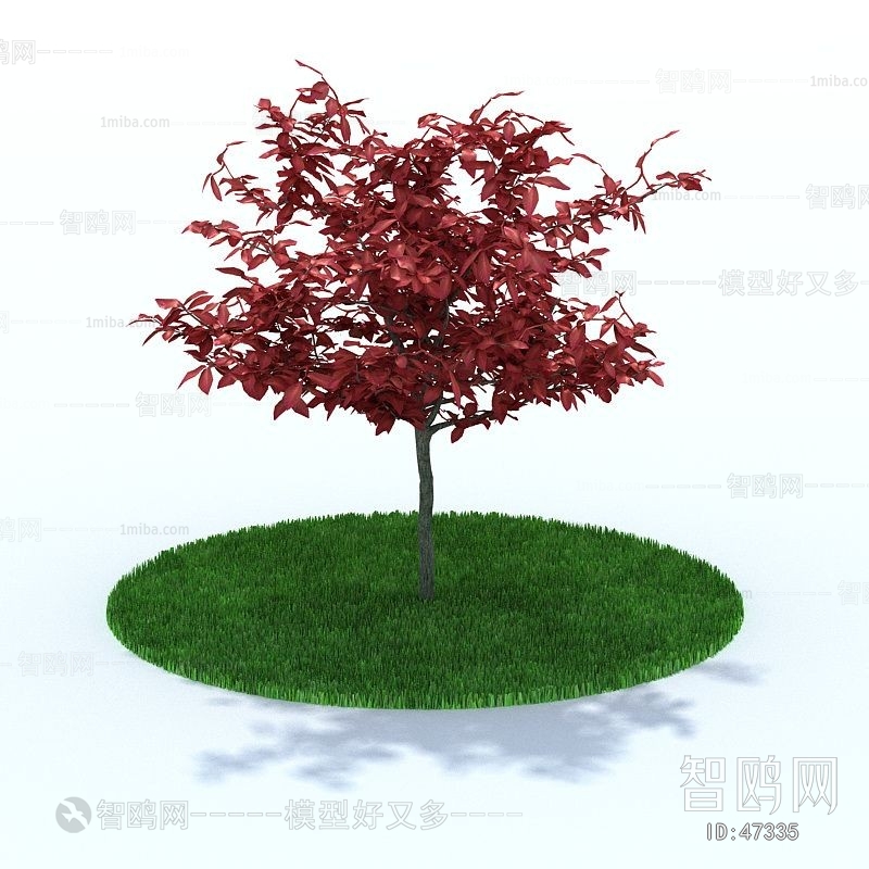 Modern Tree/shrub/grass