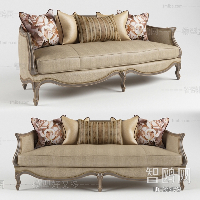 European Style New Classical Style A Sofa For Two