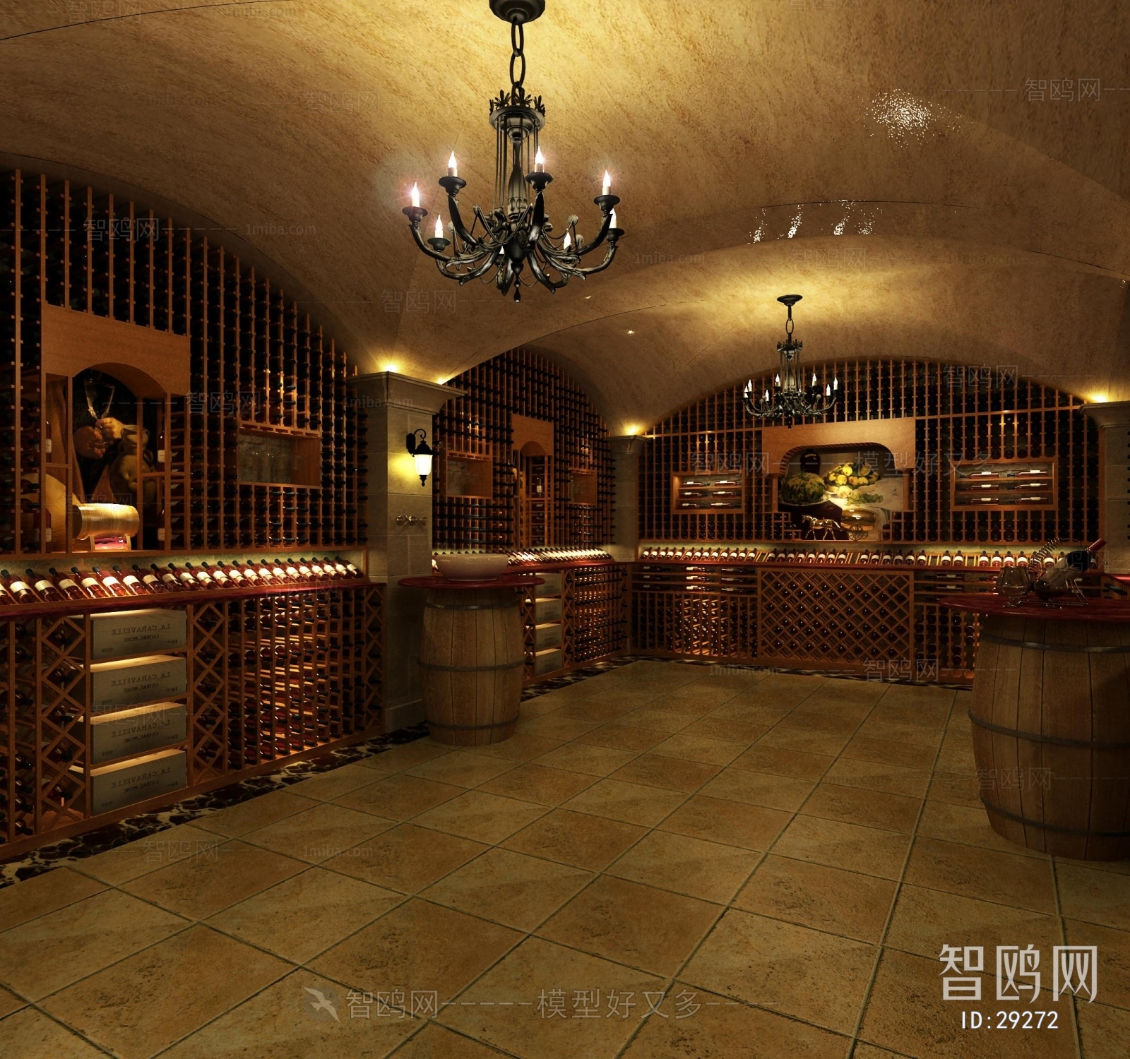 European Style Wine Cellar/Wine Tasting Room