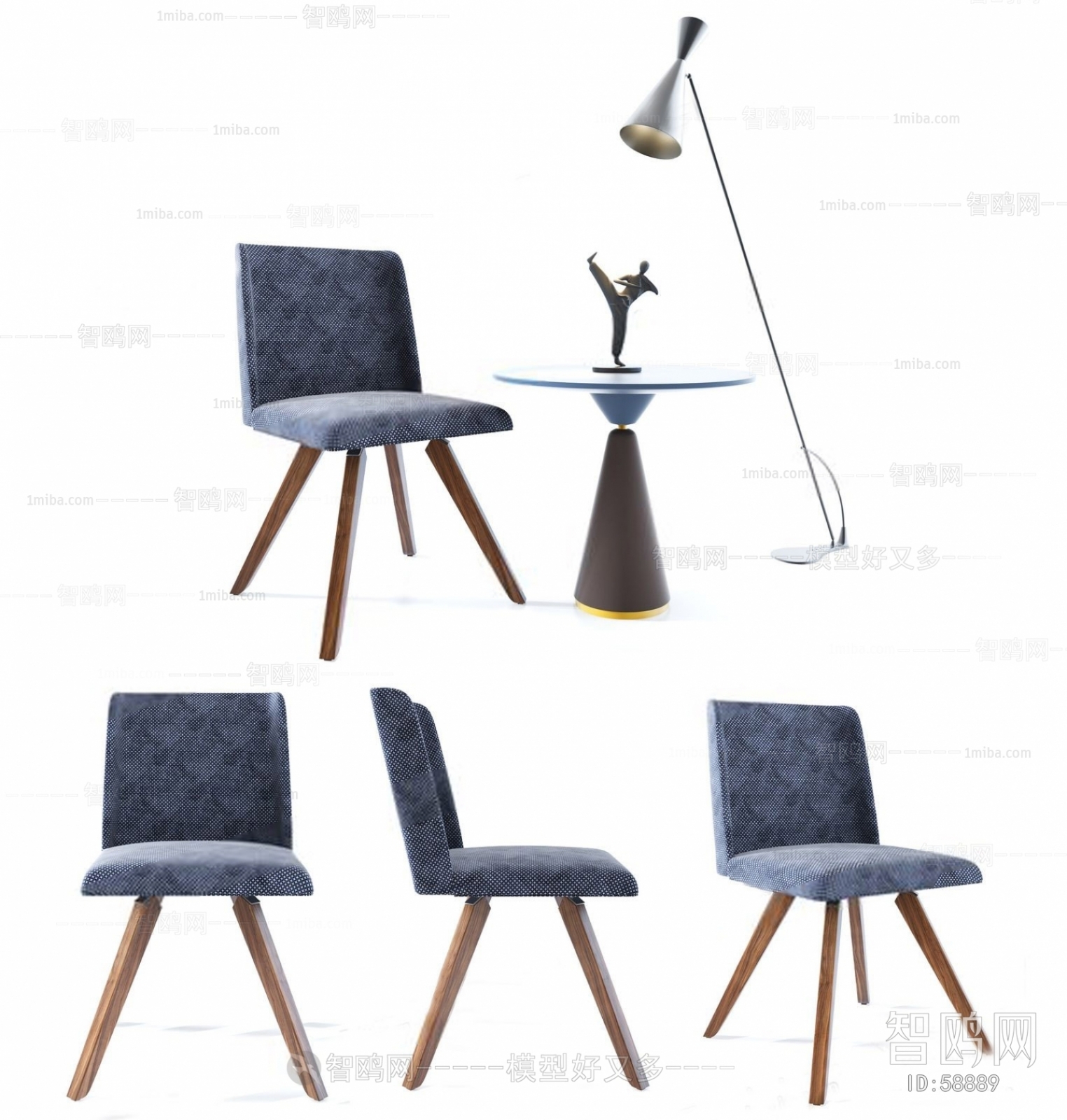 Nordic Style Single Chair