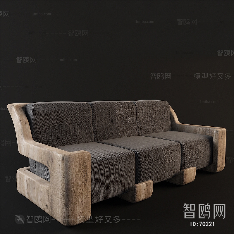 Modern Three-seat Sofa