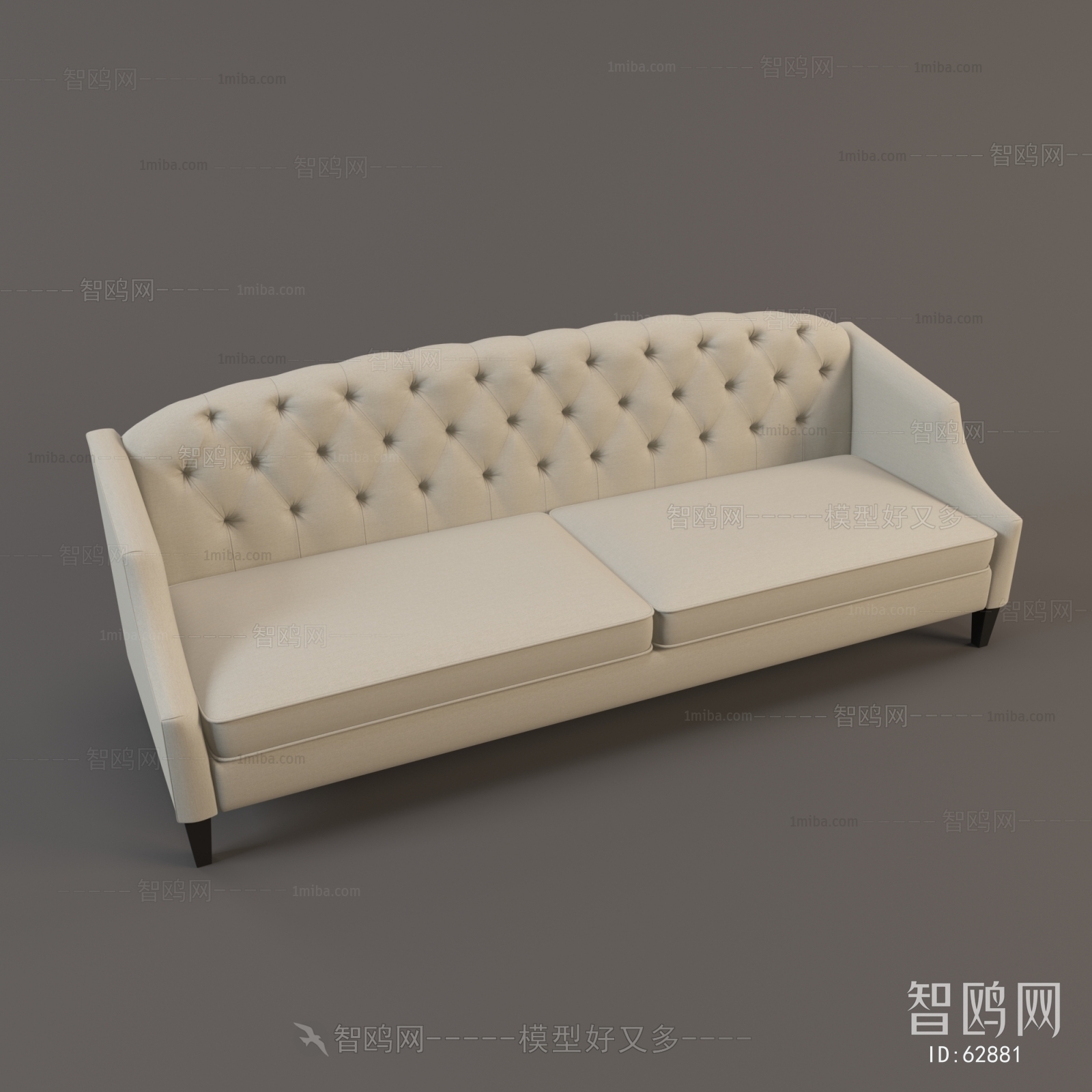 Simple European Style A Sofa For Two