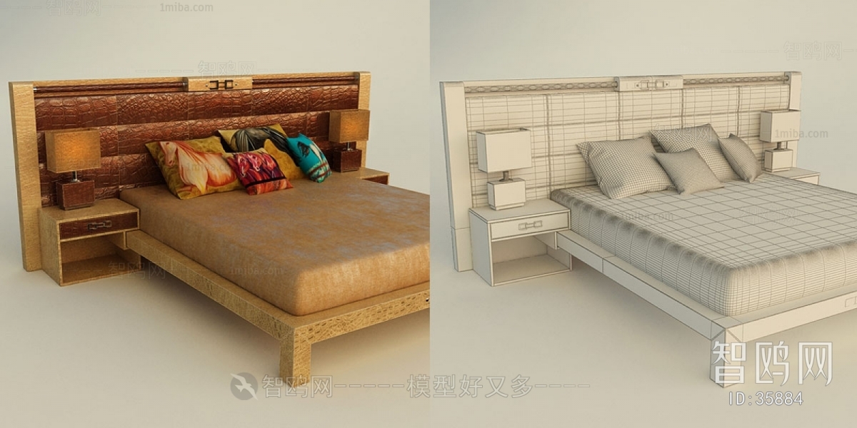 Modern Double Bed