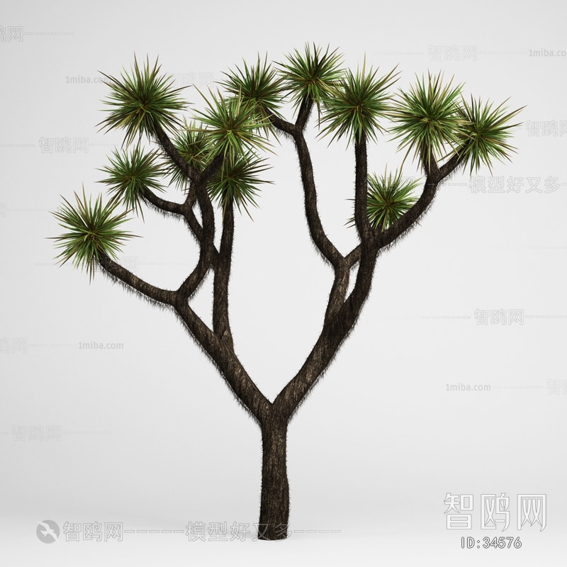 Modern Tree/shrub/grass