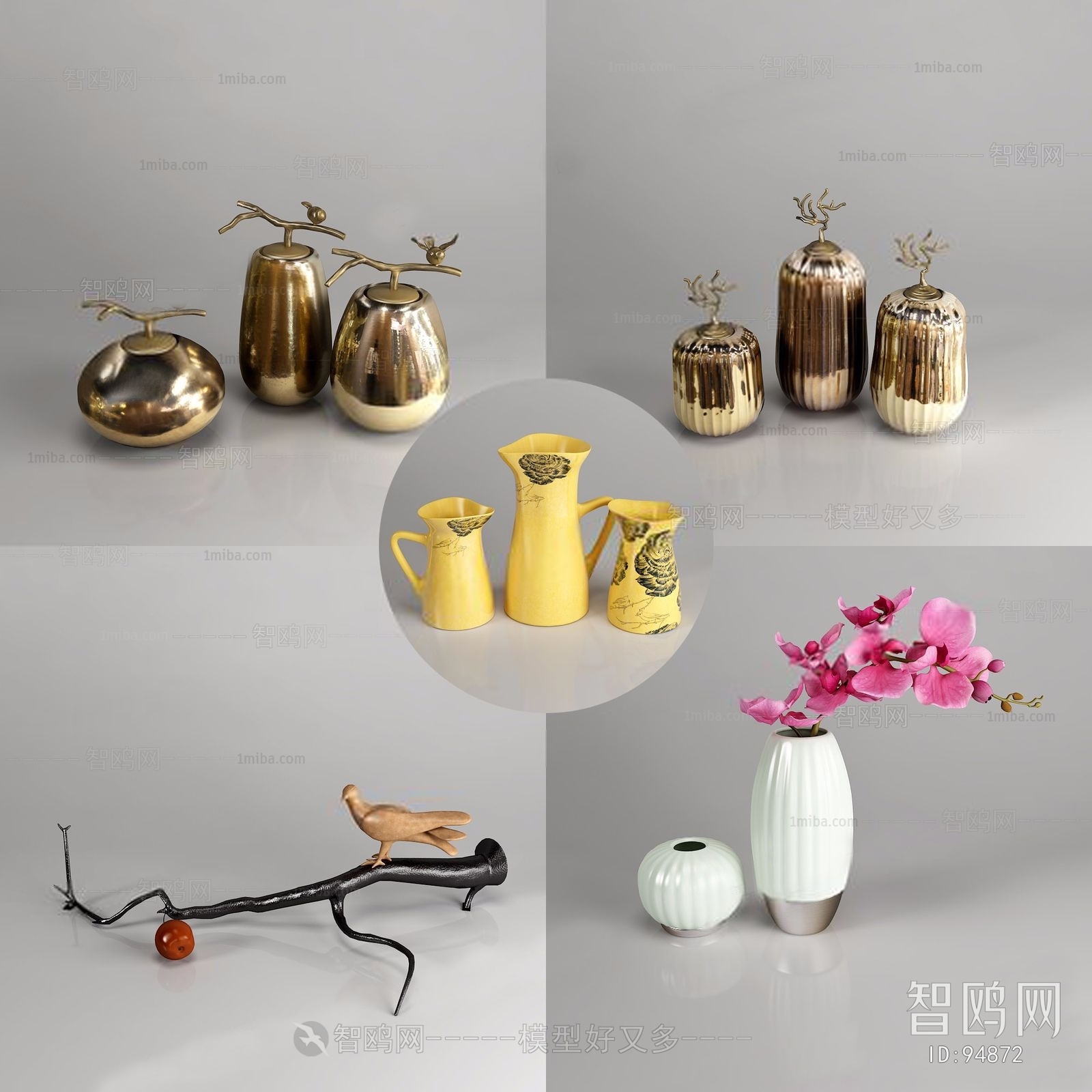 New Chinese Style Decorative Set