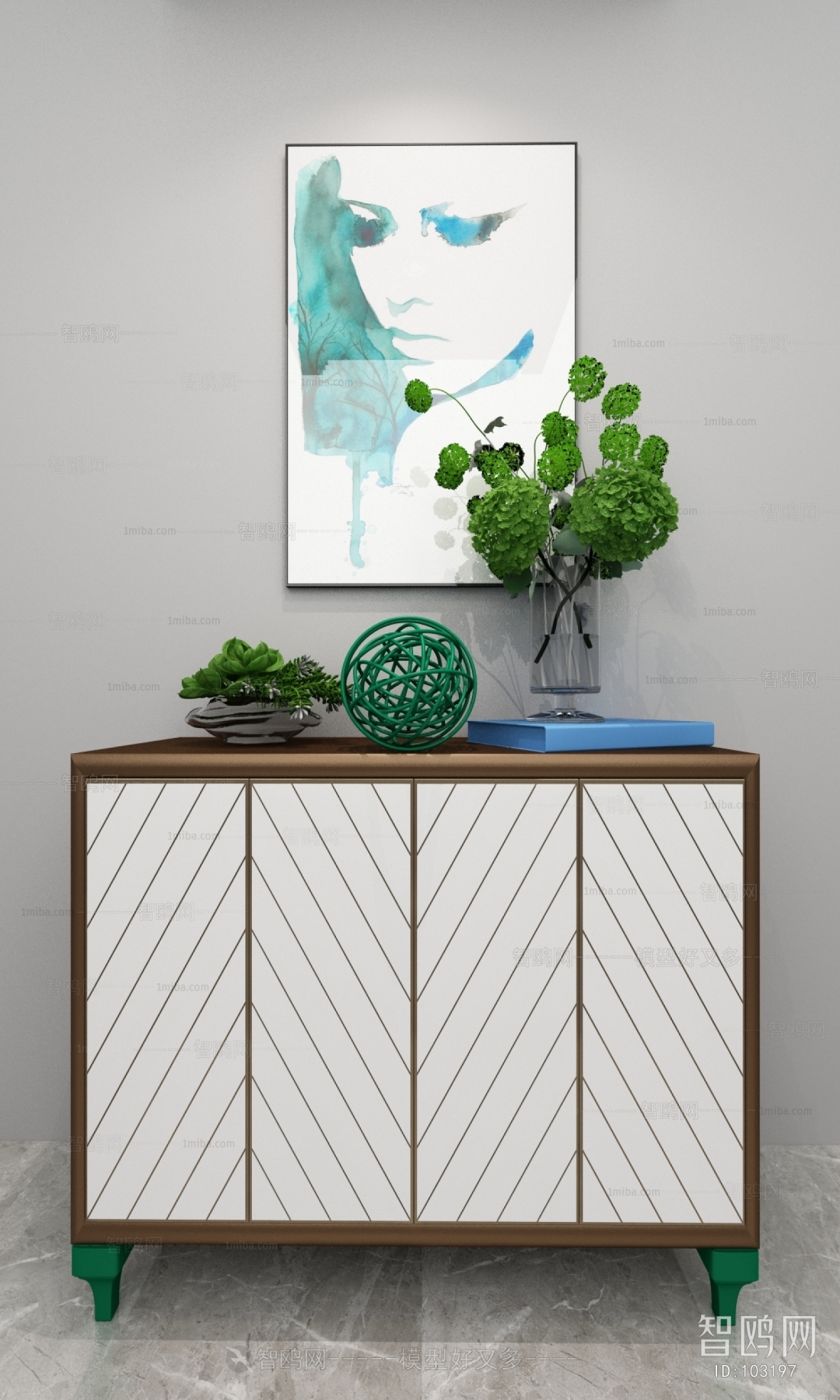 Modern Side Cabinet/Entrance Cabinet