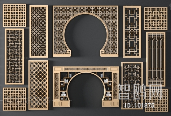 New Chinese Style Partition