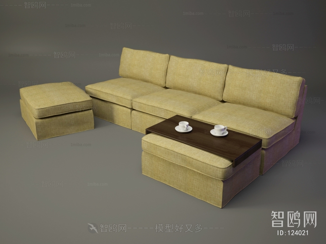 Modern Multi Person Sofa