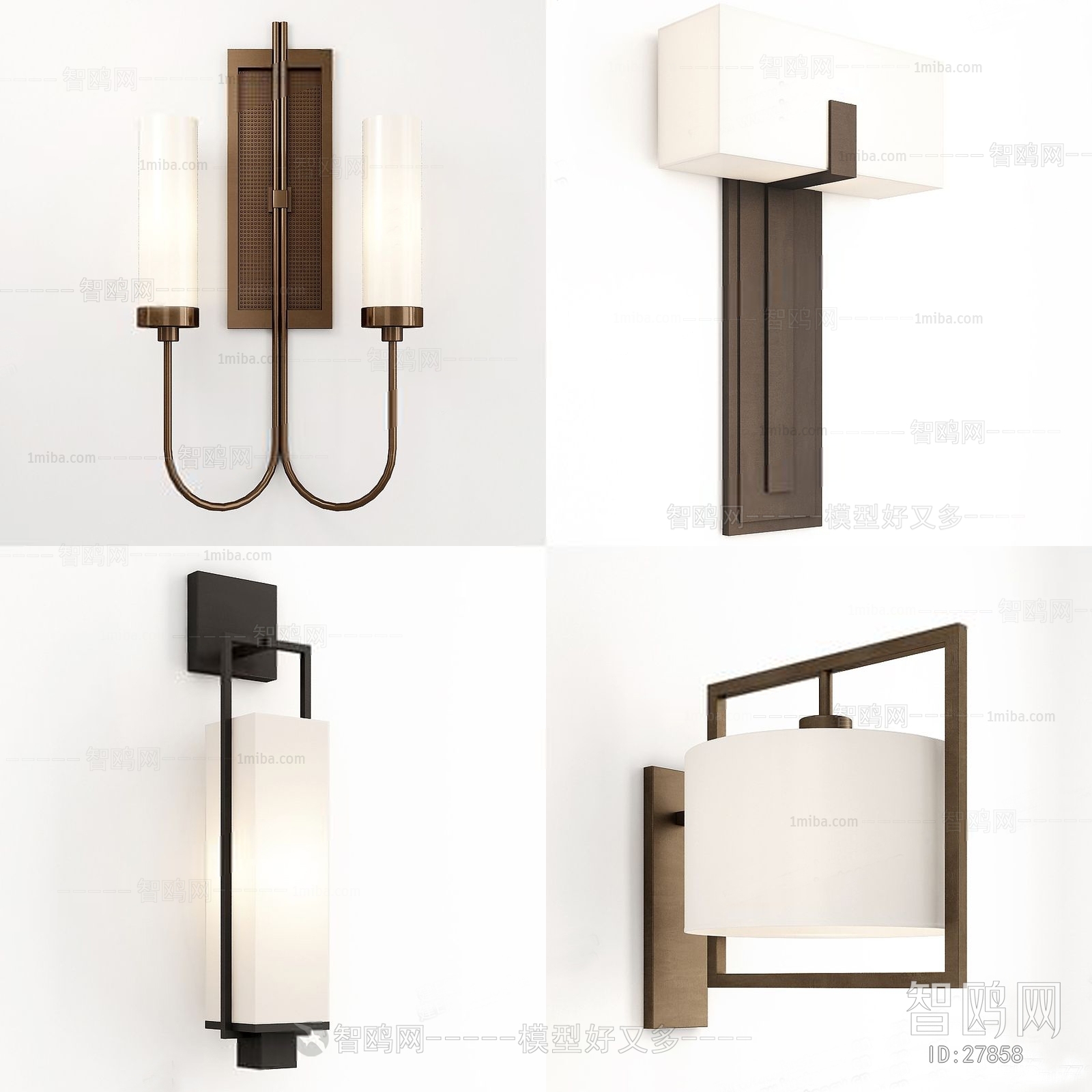 New Chinese Style Wall Lamp