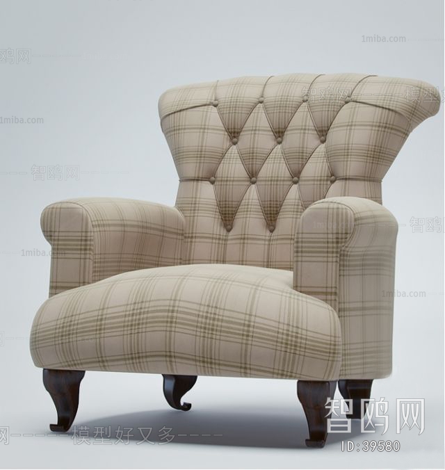 European Style Single Sofa