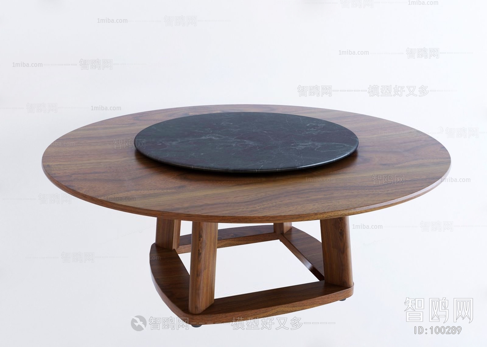 半木现代新中式餐桌椅