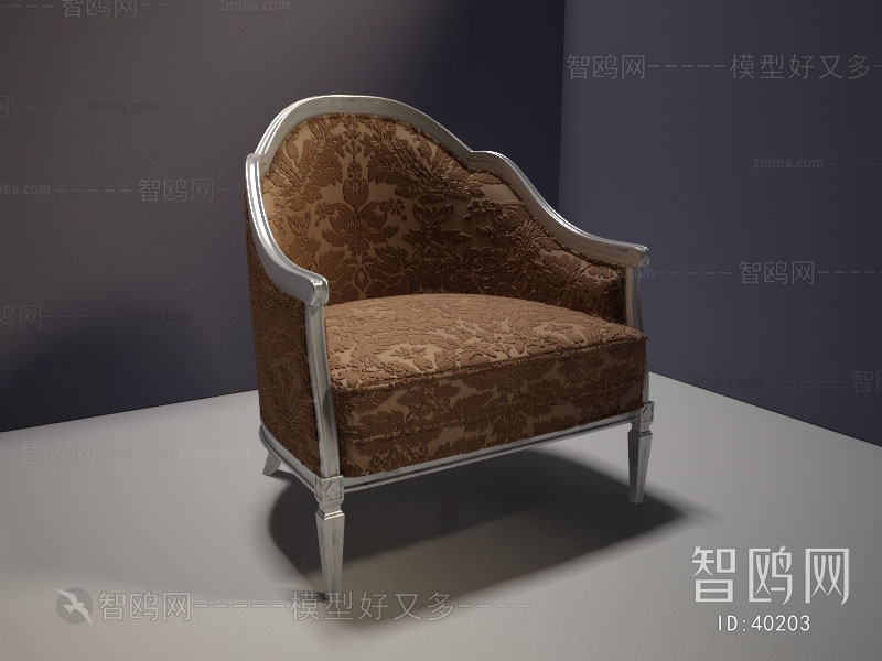 New Classical Style Single Sofa