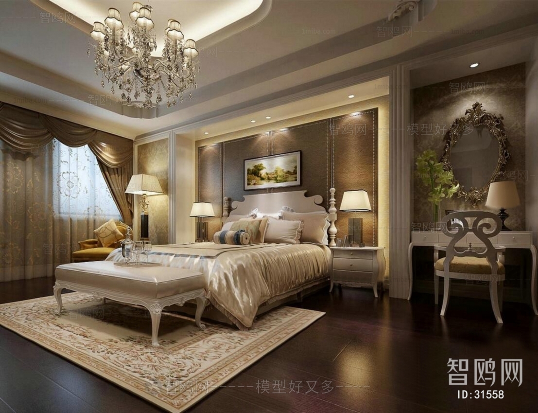 European Style Bedroom