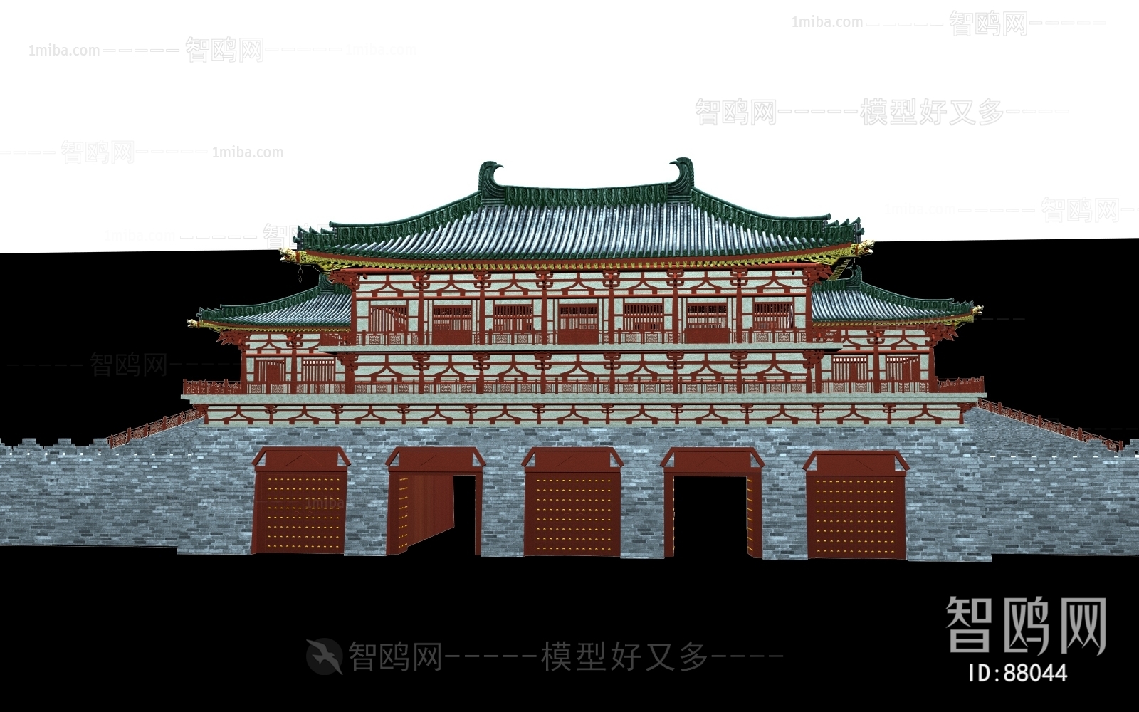 Chinese Style Ancient Architectural Buildings