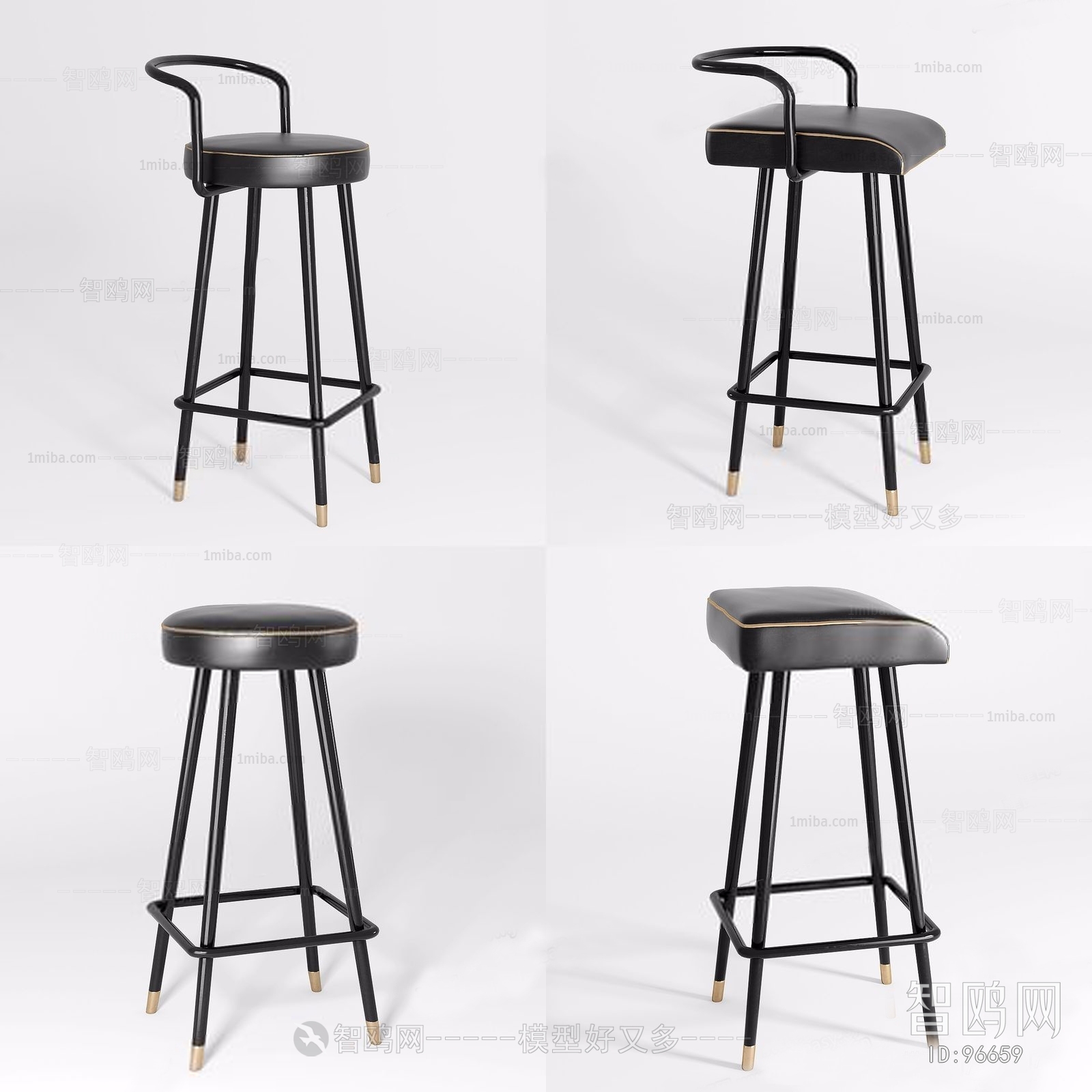 New Chinese Style Bar Chair