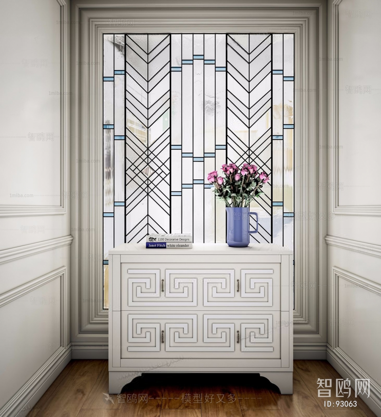 New Classical Style Side Cabinet/Entrance Cabinet