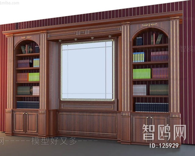 European Style Bookcase