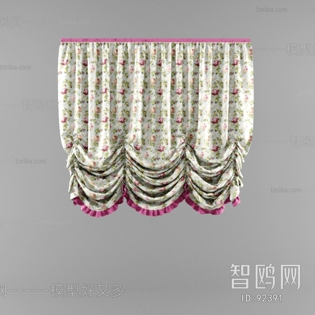 Idyllic Style Folding Curtain