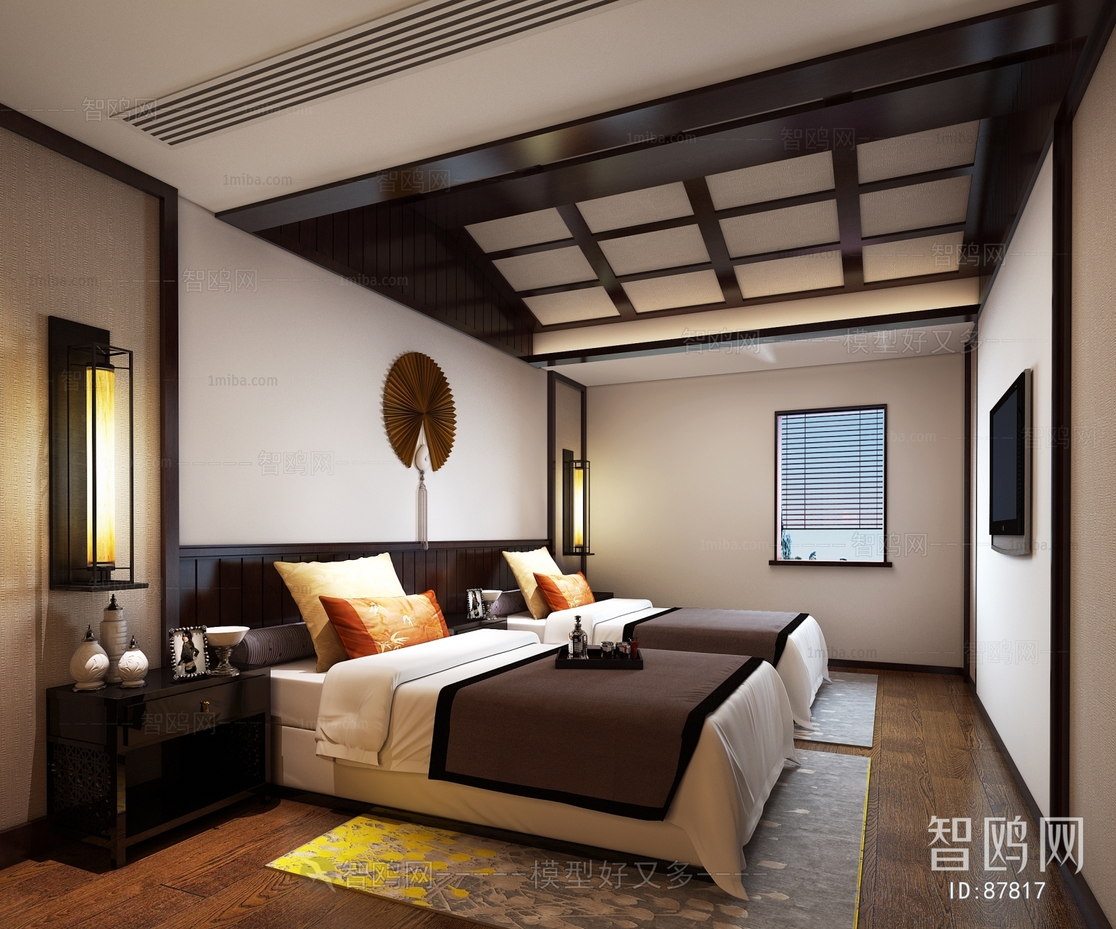 New Chinese Style Guest Room