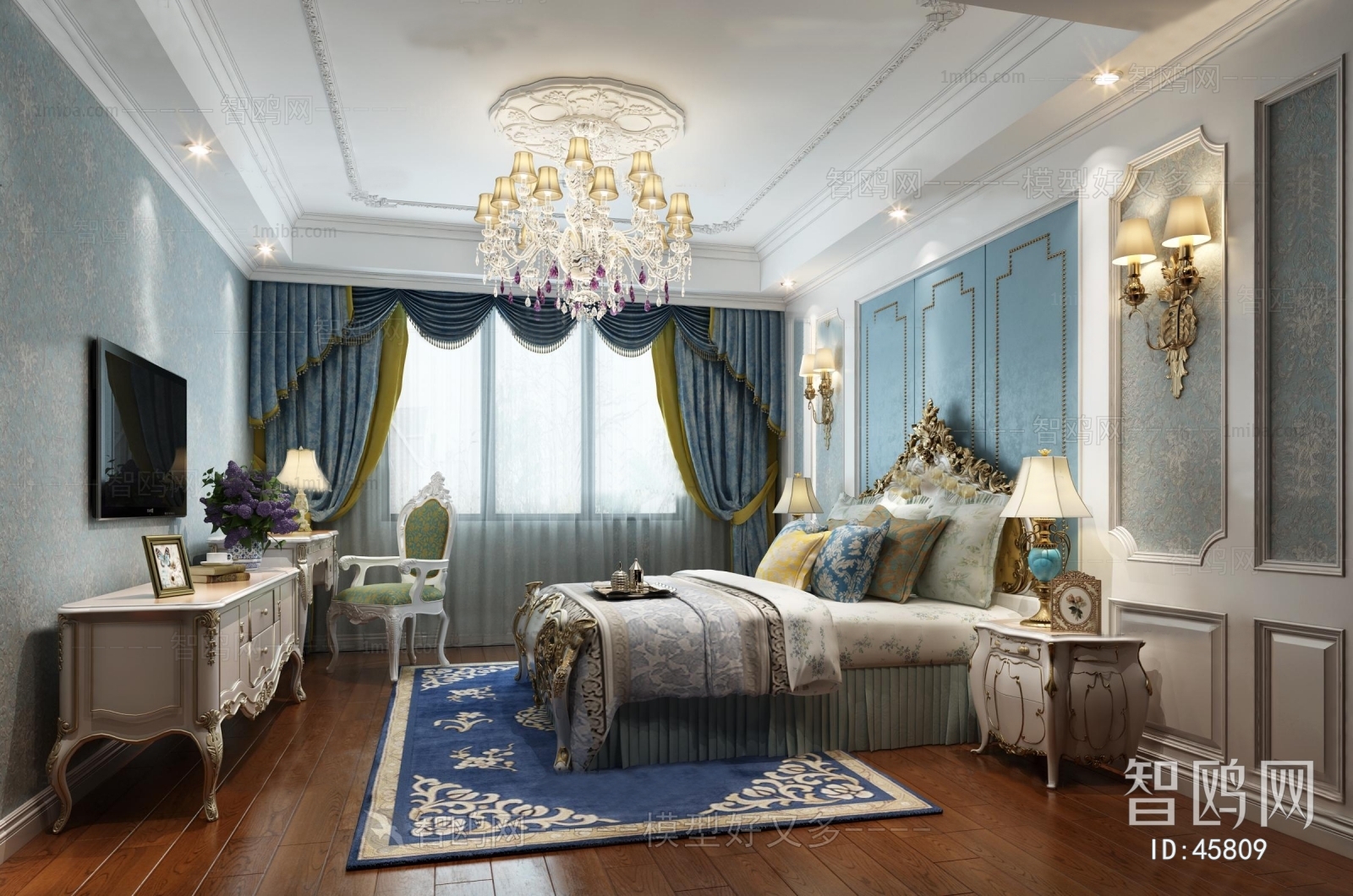 French Style Bedroom