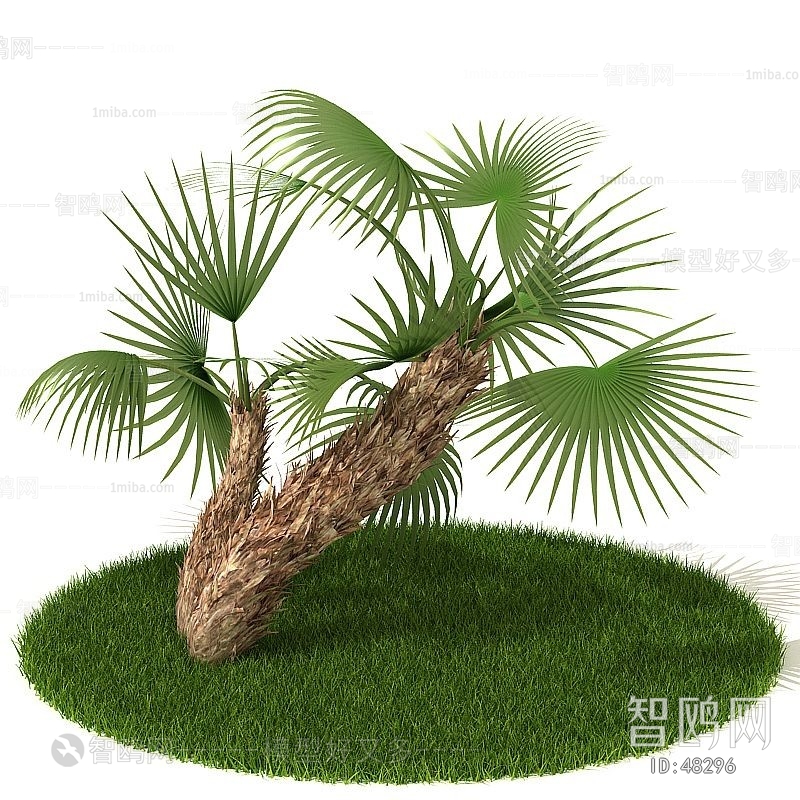 Modern Tree/shrub/grass