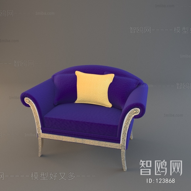 European Style Single Sofa