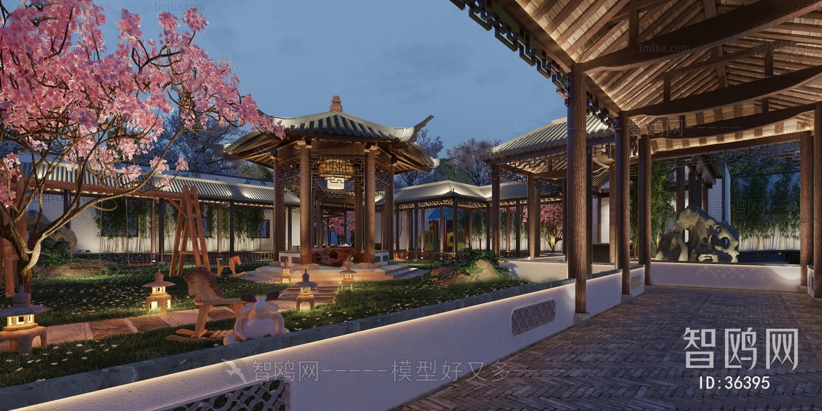 Chinese Style Courtyard/landscape