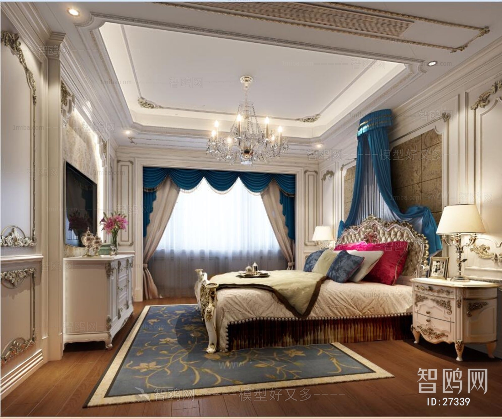 European Style French Style Bedroom