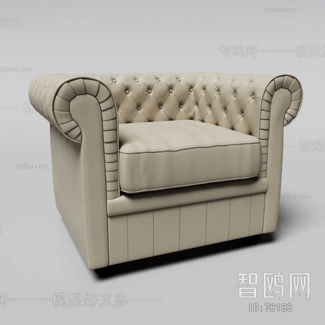 European Style Single Sofa