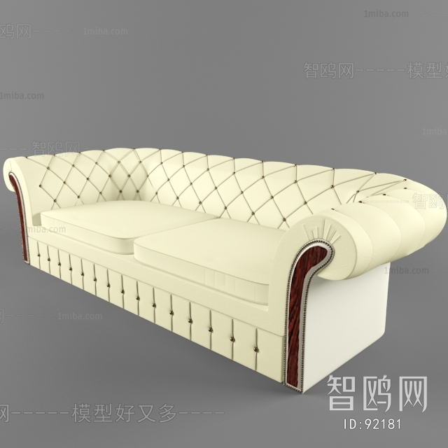 Simple European Style A Sofa For Two