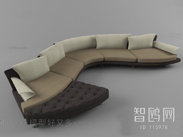 Modern Multi Person Sofa