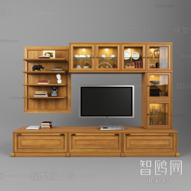 European Style TV Cabinet