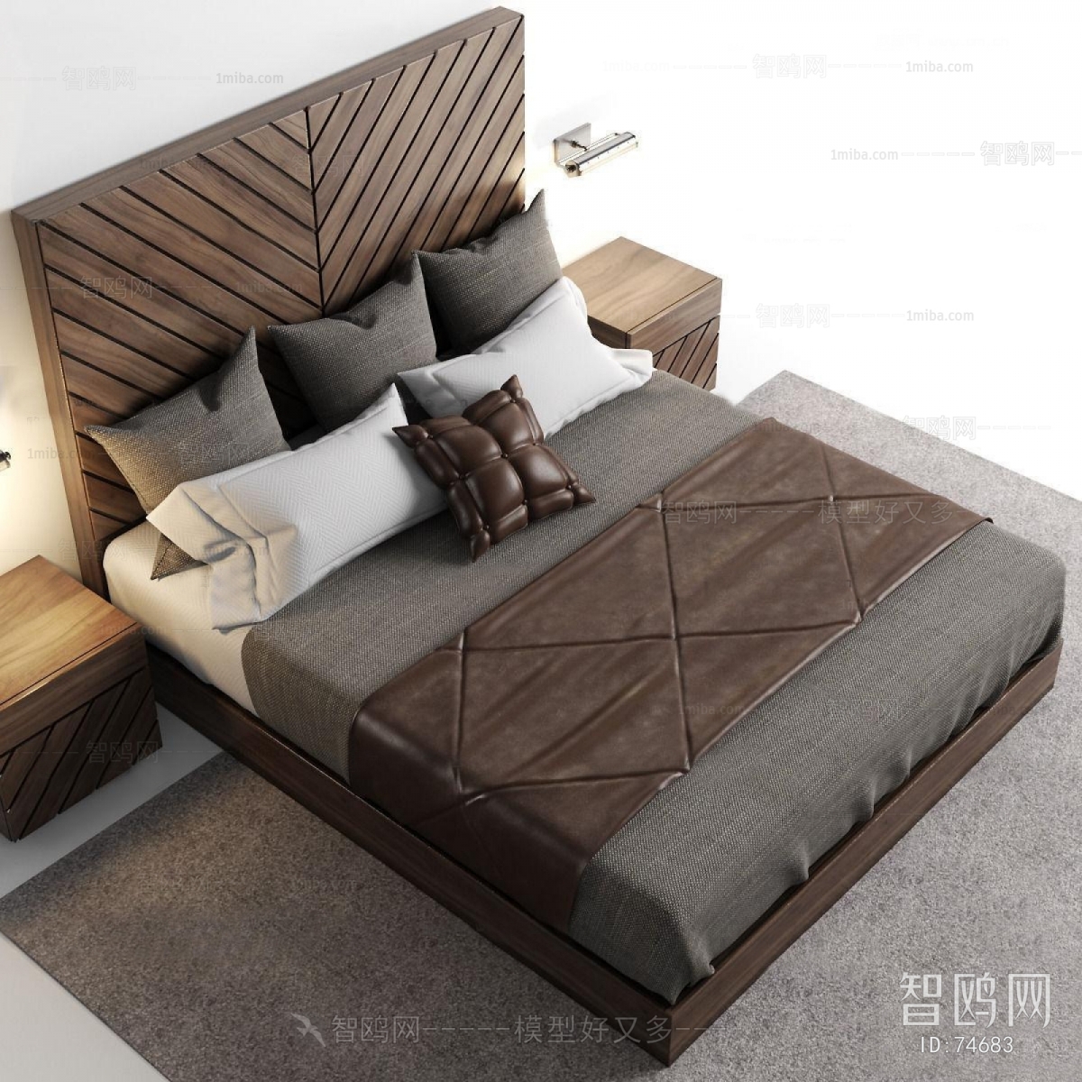 Modern Double Bed