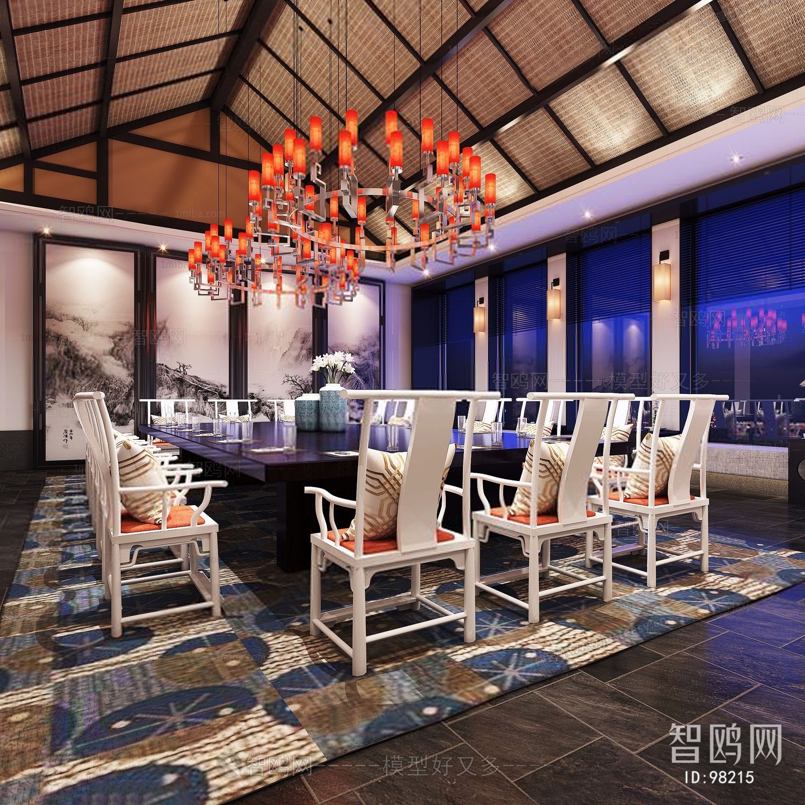 New Chinese Style Multi-function Hall