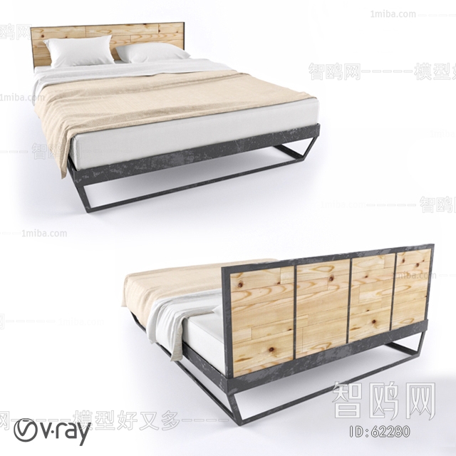 Modern Double Bed