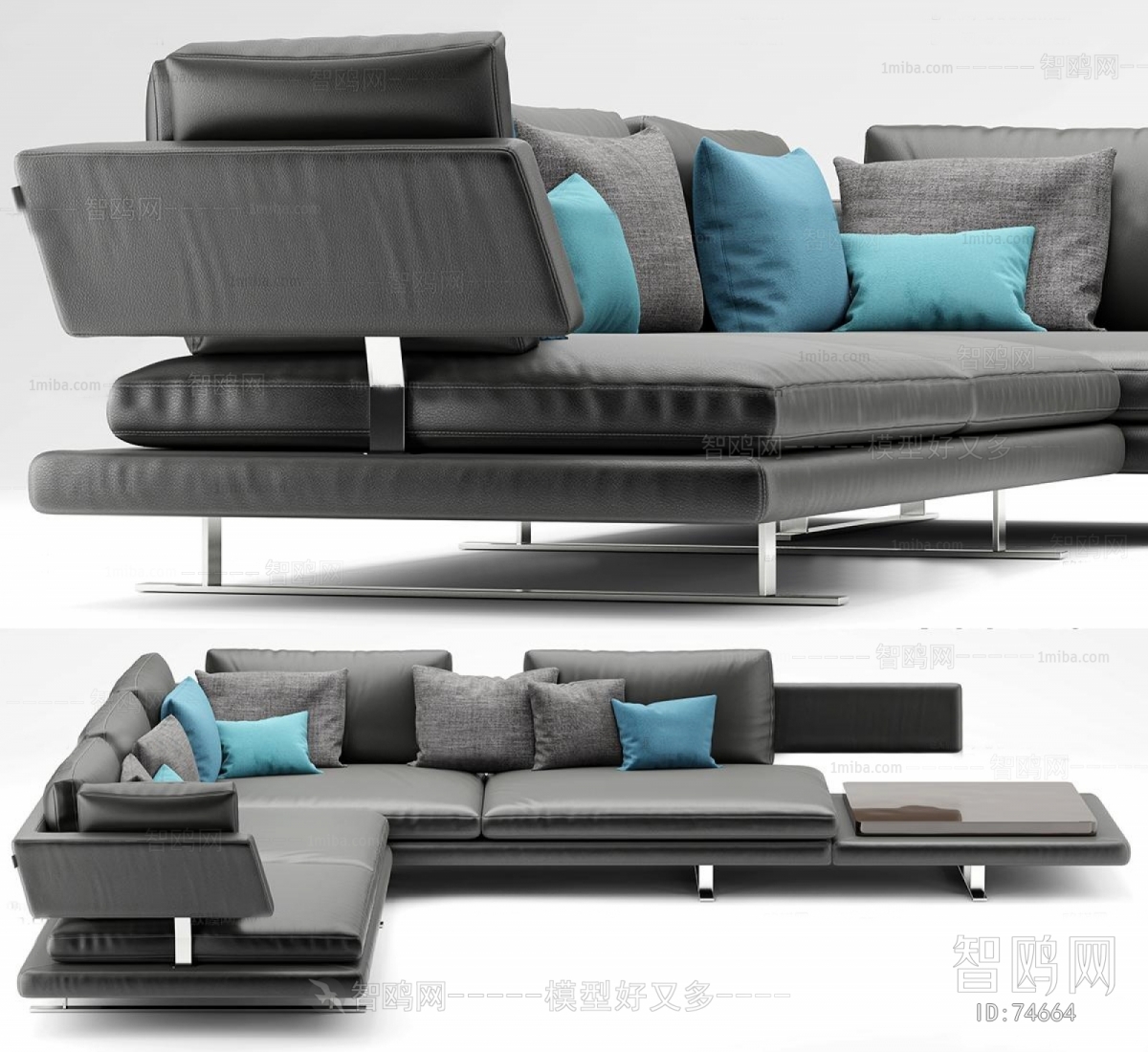 Modern Multi Person Sofa