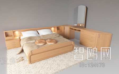 Modern Double Bed