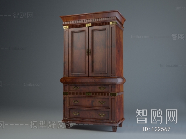 European Style Wine Cabinet