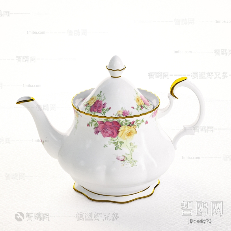 American Style Idyllic Style Tea Set