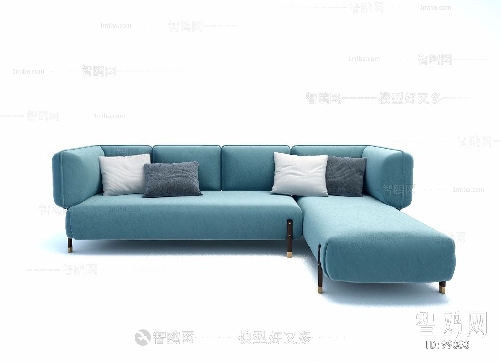 Modern Multi Person Sofa