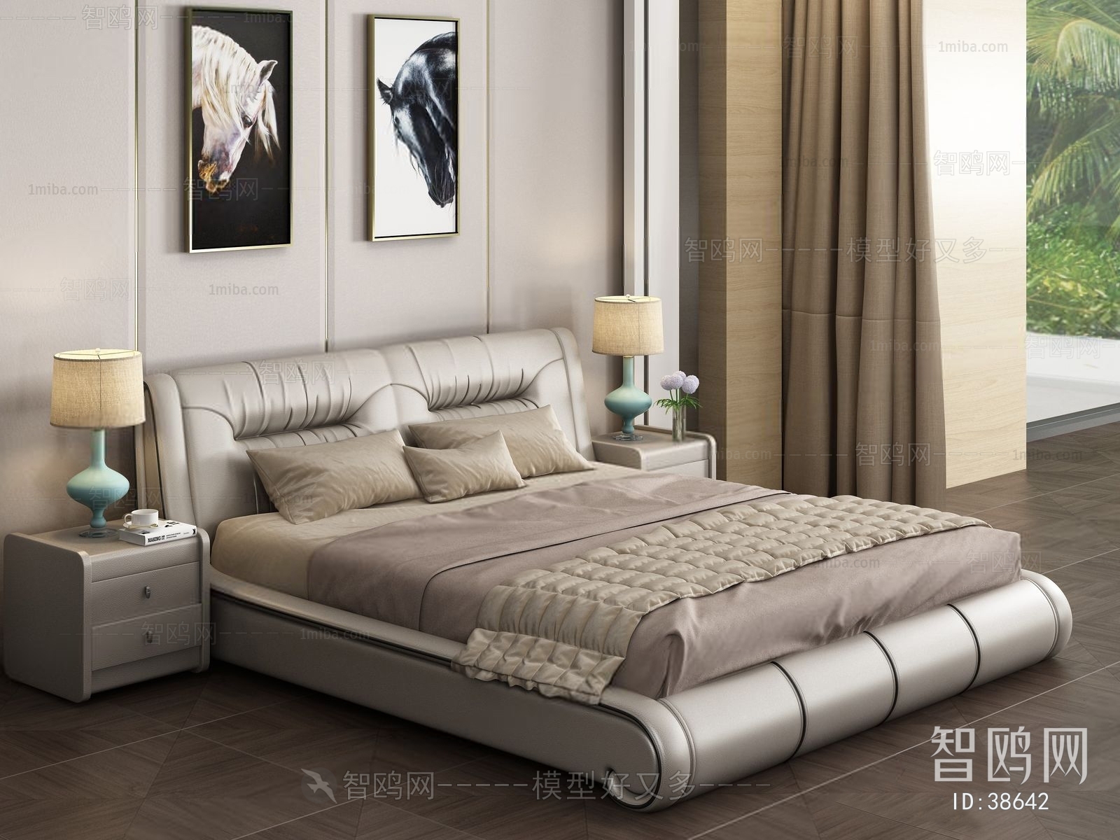 Modern Double Bed