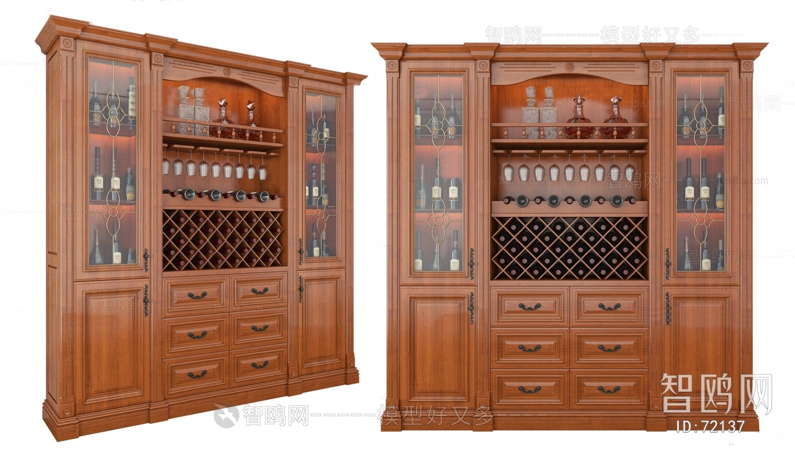 American Style Wine Cabinet