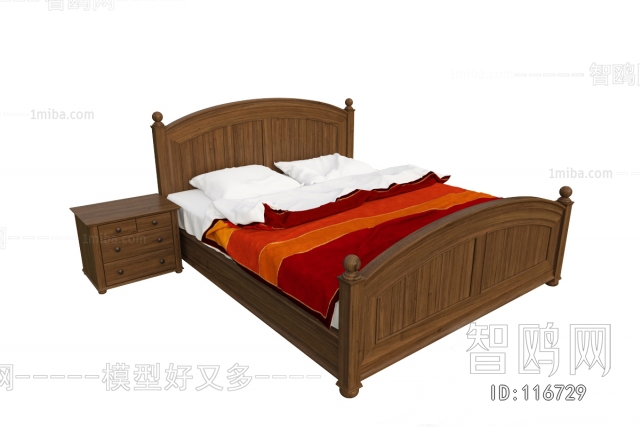 European Style Double Bed