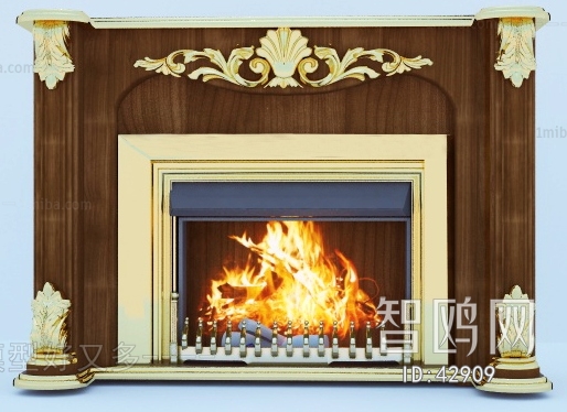 European Style Fireplace