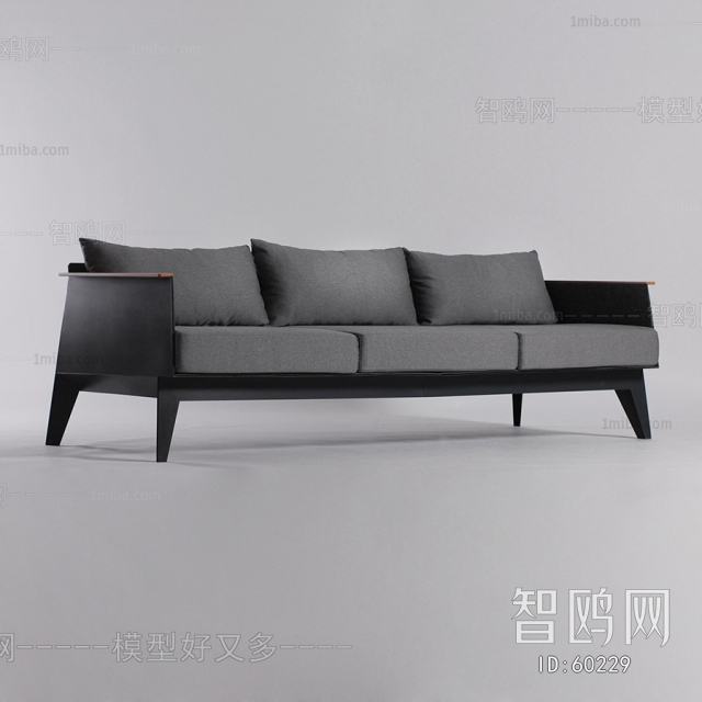 Modern Three-seat Sofa