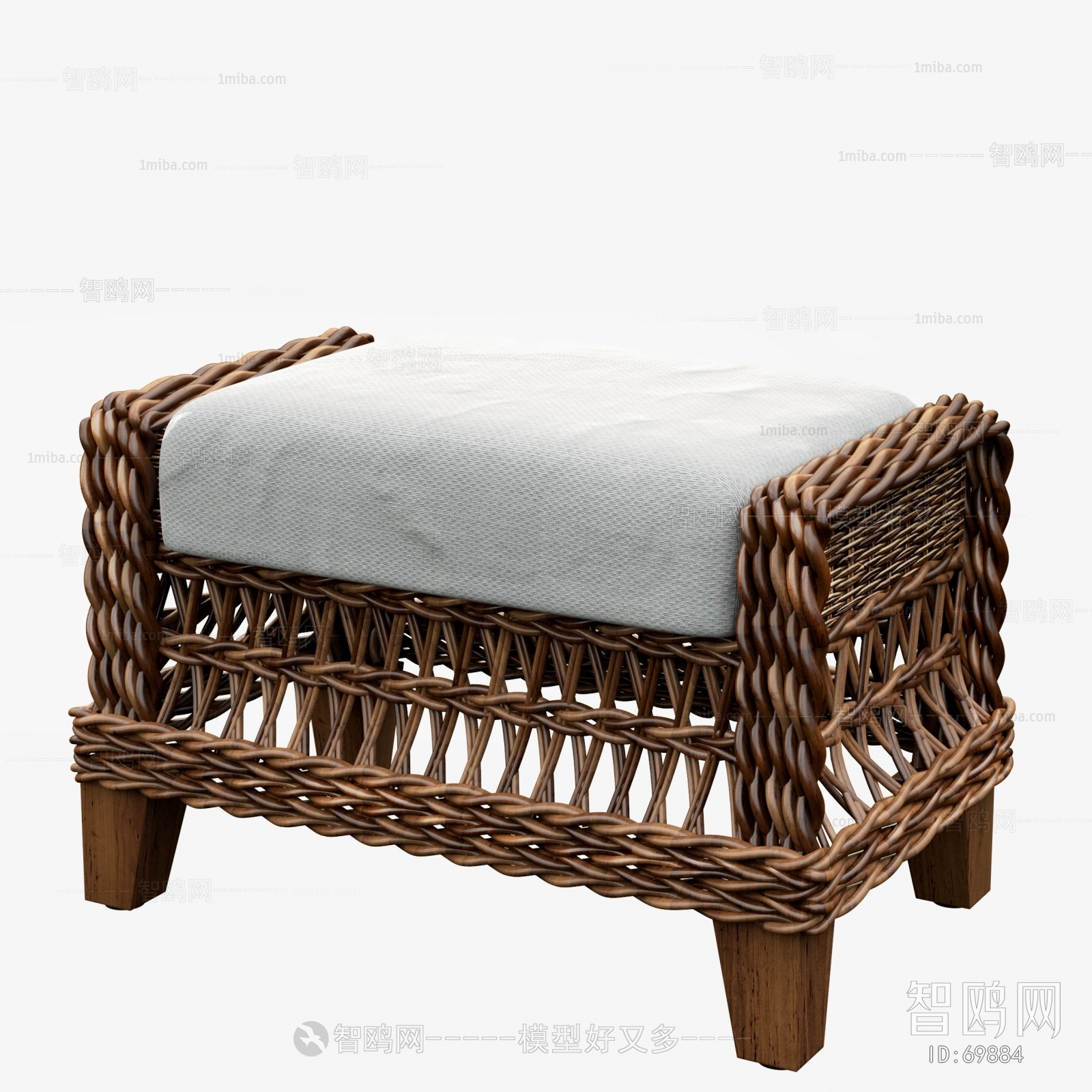 European Style Footstool