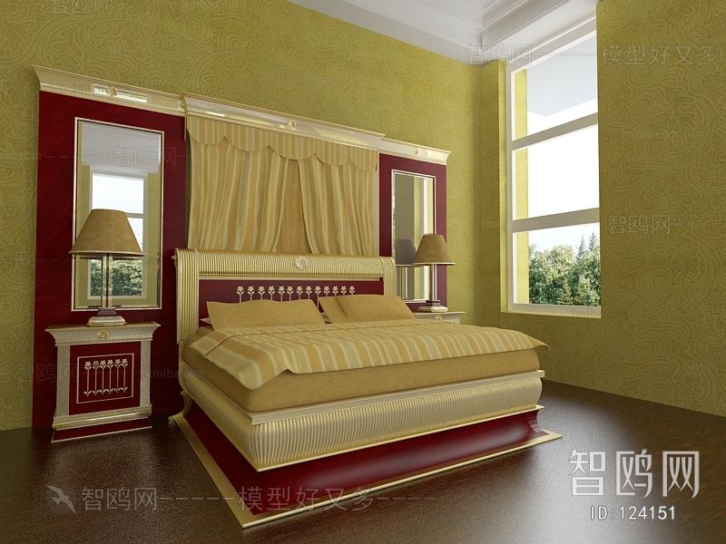 European Style Double Bed