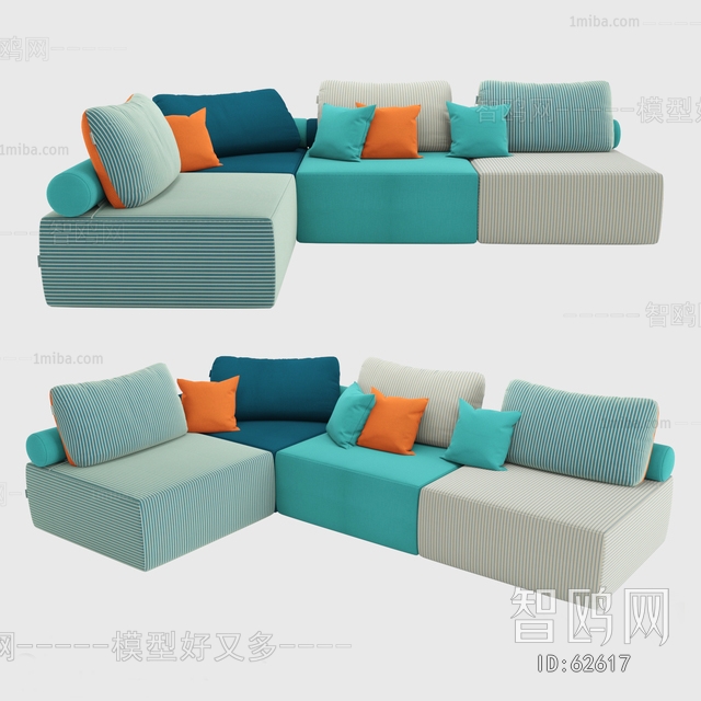 Modern Multi Person Sofa